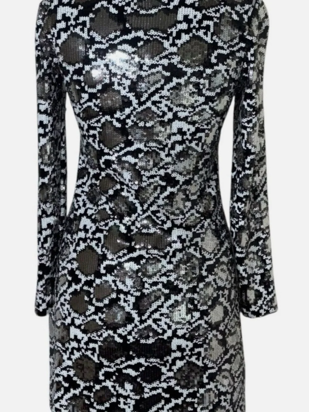 MICHAEL Michael Kors sequined leopard print mini dress i - Picture 6 of 8